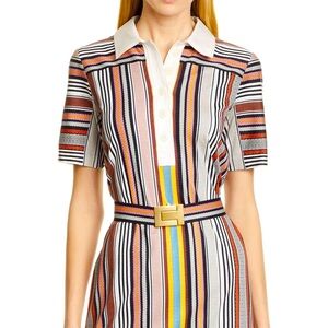 Tory Burch Striped Polo Dress size M